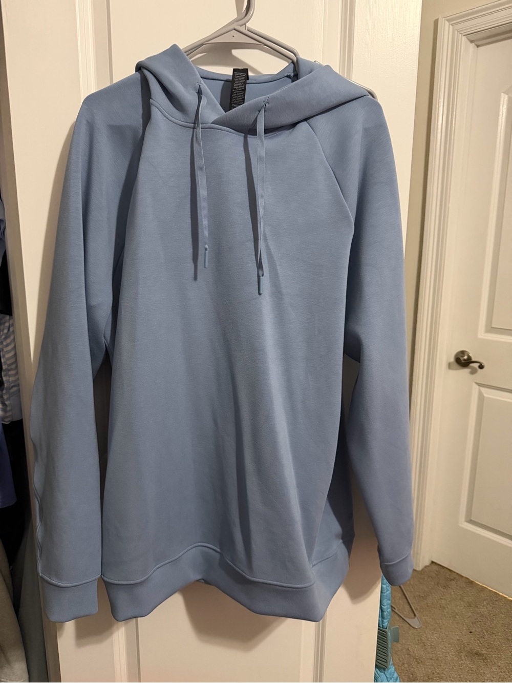 lululemon athletica Men's Sky Blue Pullover Hoodie